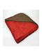 Tagesdecke Einzelbett Baumwolle Brown / Red 160x240cm