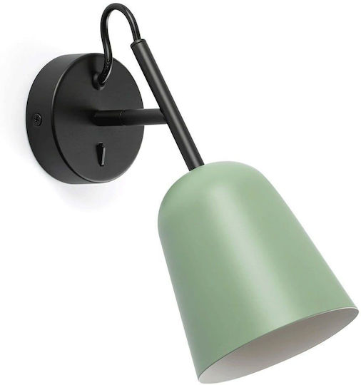 Faro Barcelona Lamp Wall with Socket E14 Green 11cm