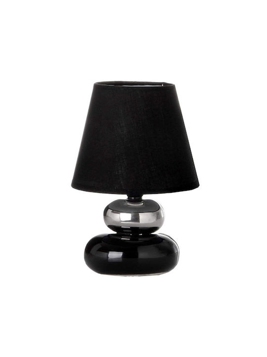 Bakaji Decorative Lamp with Socket for Bulb E14 Black