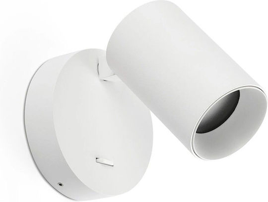Faro Barcelona Single Spot with Socket GU10 in White Color