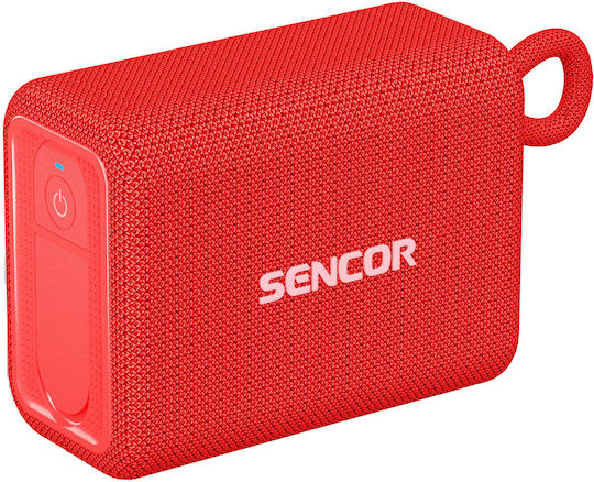 Sencor SSS 1400 Bluetooth Speaker 5W with Battery Life up to 25 hours Red