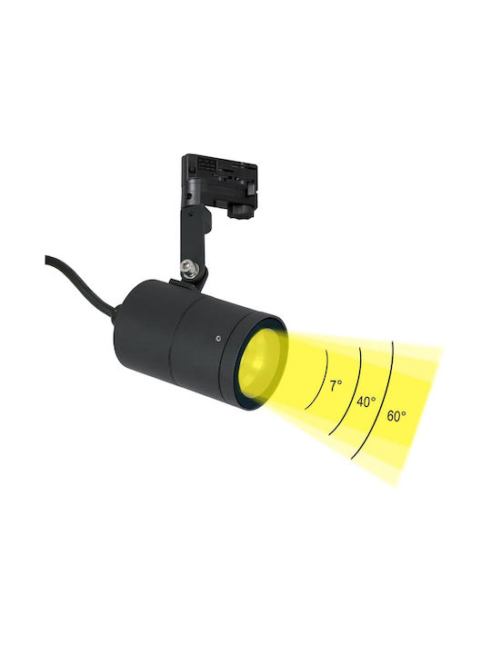 Gekas Single LED Warm White Spot in White Color