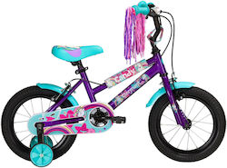 Clermont Candy 14" Kinder Fahrrad BMX Lila