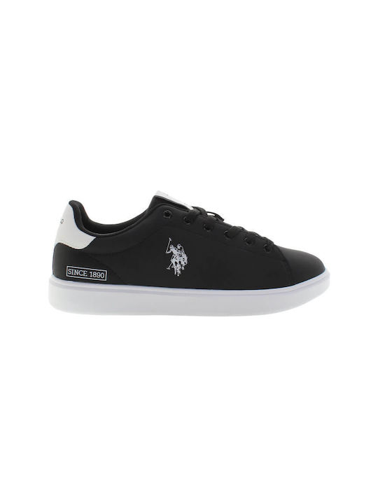 U.S. Polo Assn. Ανδρικά Sneakers Μαύρα