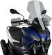 Puig Sport Motorcycle Windshield & Windscreen Tinted Visor for Yamaha SR 21482H