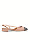 Pantofi balerini pentru femei Slingback in Roz Culori