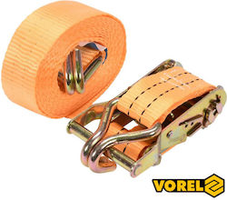 Vorel Curea 3.8x3.8cm cu curele de bagaje auto 2buc