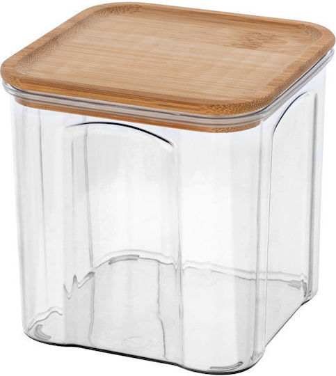 Estia Essentials Lebensmittelglas Allgemeine Verwendung mit Kunststoffdeckel Transparent 500ml 1Stück