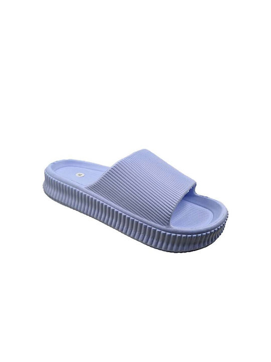 Mitsuko Women's Slides Light Blue