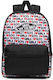 Vans Schulranzen Rucksack Junior High-High School in Weiß Farbe 22Es