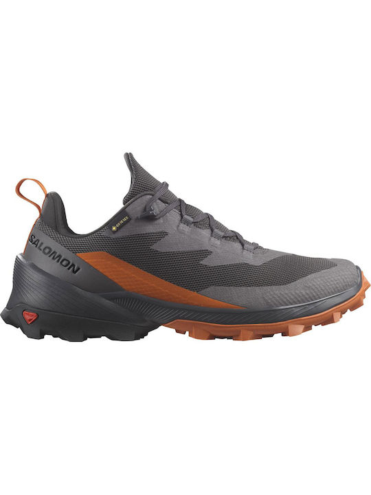 Salomon Cross Over 2 Sport Shoes Trail Running Waterproof with Gore-Tex Membrane Mgnt / Phantm / Spi