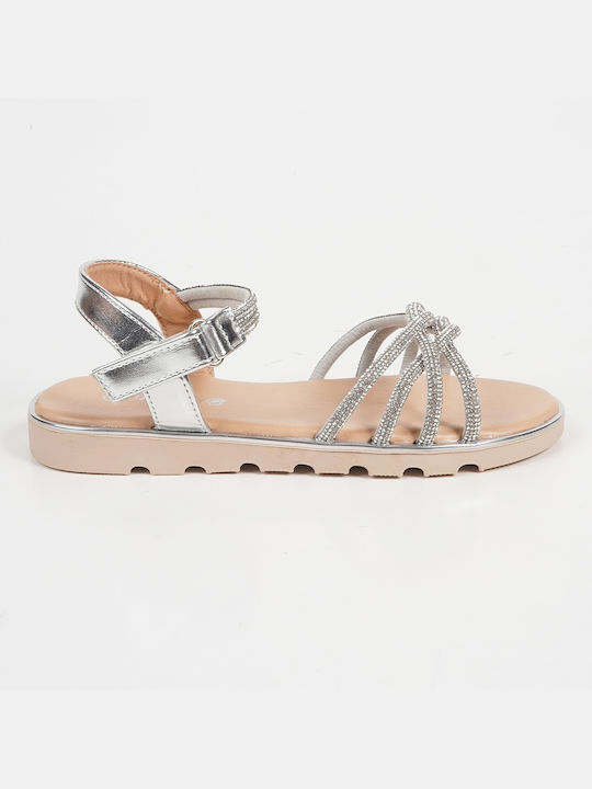 Piazza Shoes Kinder Sandalen Silber