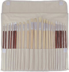 Artmate Set Pensule de pictură 24buc