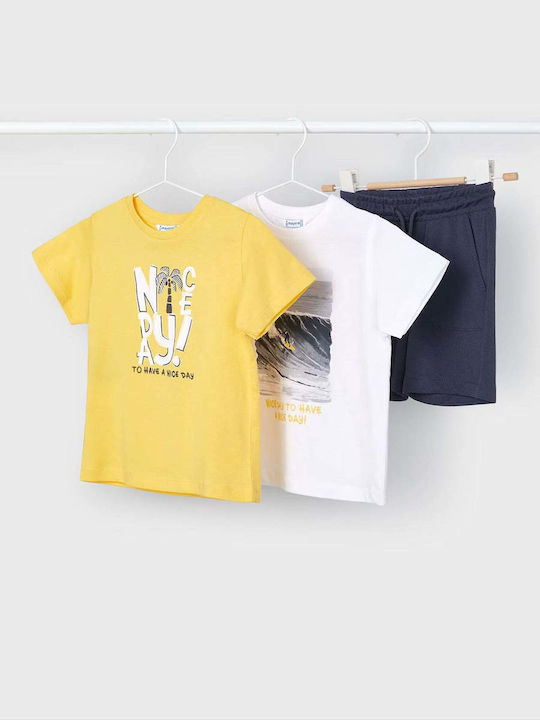 Mayoral Set Summer 3pcs yellow