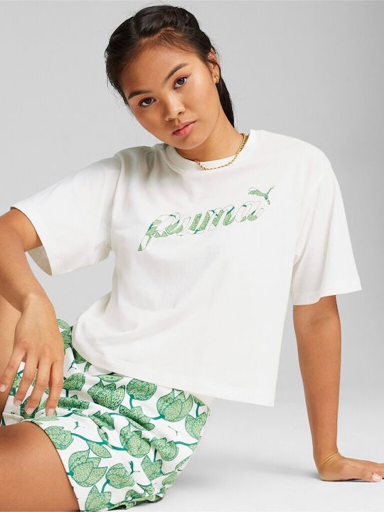 Women's Athletic Blouse Short Sleeve White