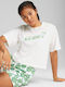 Women's Athletic Blouse Short Sleeve White