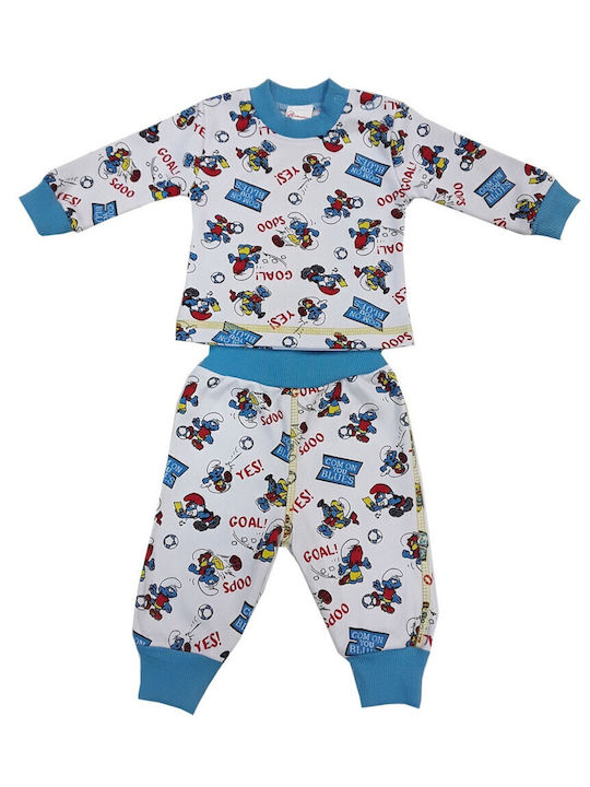 Beboulino Pijama pentru copii De bumbac BLUE 805-0824-0000