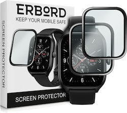 Erbord Vollflächig Gehärtetes Glas Für Amazfit GTS 4 1 Stück Erbord Vollflächig Gehärtetes Glas Für Amazfit GTS 4 1 Stück