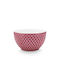 PiP Studio Flower Festival Bol de Servire pentru Sosuri Rotund Roz cu Diametru 9.5buc
