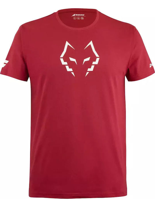 Babolat 6MS24442-5063 Men's Red Tennis Shirt