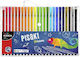 Derform Neon Markere de Desen Set 24buc