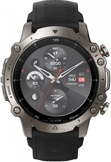 Erbord Full Face Tempered Glass για το Amazfit Falcon 1τμχ