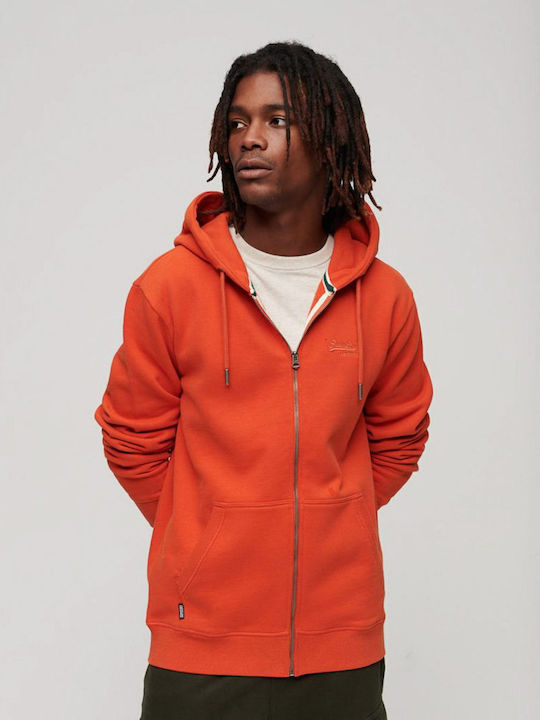 Sweatshirt mit Kapuze Orange