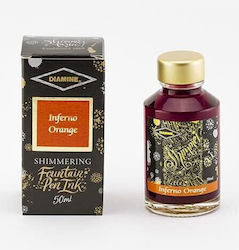Diamine Ersatz- und Füllfederhaltertinten für Füllfederhalter Orange 50ml