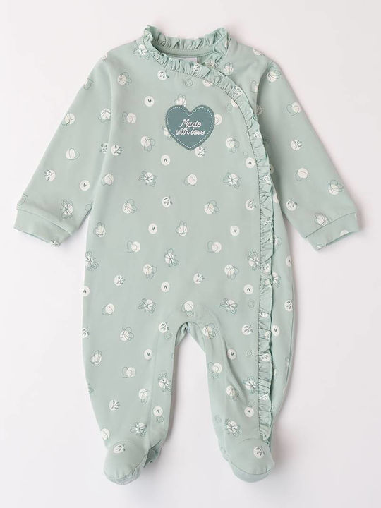 iDO Baby Bodysuit Set green