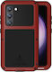 Love Mei Back Cover Μεταλλικό Κόκκινο (Galaxy S23)
