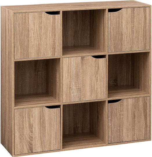 5Five Βιβλιοθήκη Beige 100.5x32x100.5cm