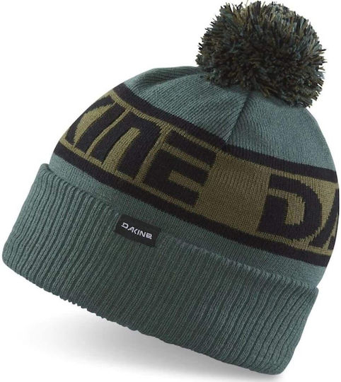 Pom Pom Beanie Männer Beanie Gestrickt in Grün Farbe