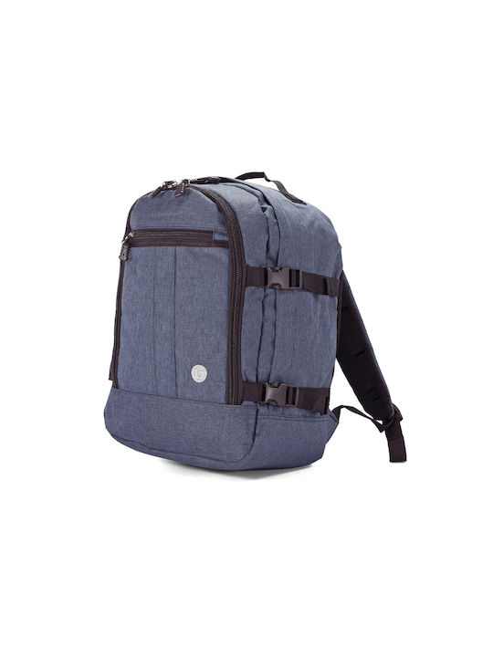 Benzi Männlich Stoff Rucksack Blau