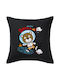 Koupakoupa Kids Decorative Pillow Black KP 22653 Pillow 50x50cm