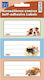 Next Notebook Labels Pets 300pcs