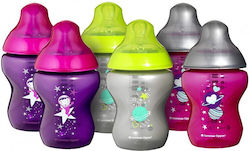 Tommee Tippee Plastic Bottle Set Closer Anti-Colic with Silicone Nipple for 1+ months 260ml 6pcs