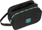 F.C. Barcelona Pencil Case with 1 Compartment Black