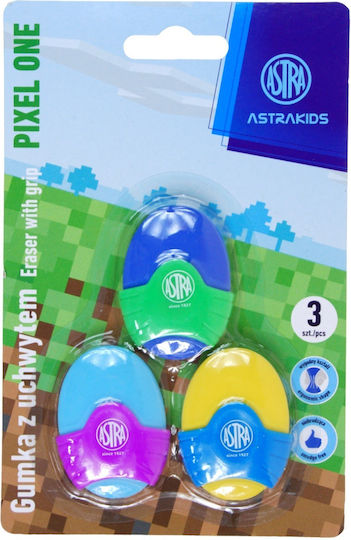 Astra Radiergummi für Bleistifte 3Stück