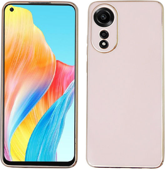 Oppo Camshield Back Cover Μεταλλικό Ροζ (Oppo A78 4G)