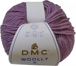 DMC Wooly Μάλλινο Μωβ 65 80m 50gr