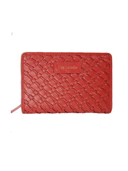 Guy Laroche Leather Women's Wallet Red