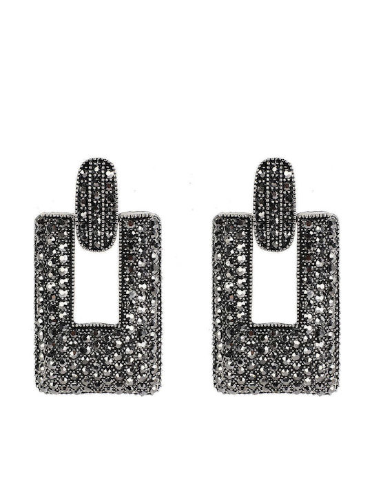 Achilleas Accessories Обици с Камъни