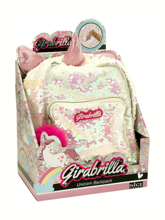 Graffiti Kinder Rucksack Rucksack Silber 30.48cmx17.78cmx38.1cmcm