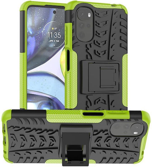 Erbord Задна корица Пластмаса / Силикон Зелен (Moto G22)