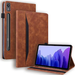 Lenovo Klassischer Klappdeckel aus Silikon für Lenovo Tab P12 Braun Lenovo Klassischer Klappdeckel aus Silikon für Lenovo Tab P12 Braun
