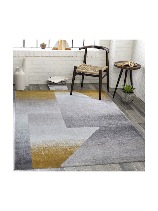 Saray Home Vegas Rug Rectangular Grey