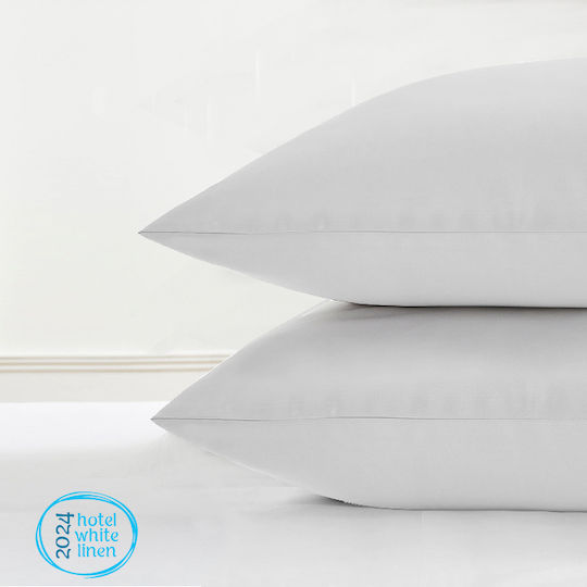 Go Smart Home Μαξιλαροθήκη Ξενοδοχείου από 100% Βαμβάκι 52x72εκ.