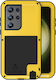 Love Mei Back Cover Metalic Galben (Galaxy S23 Ultra)