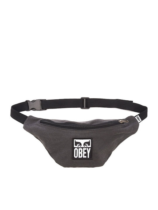 Obey Wasted Herren Bum Bag Taille Schwarz