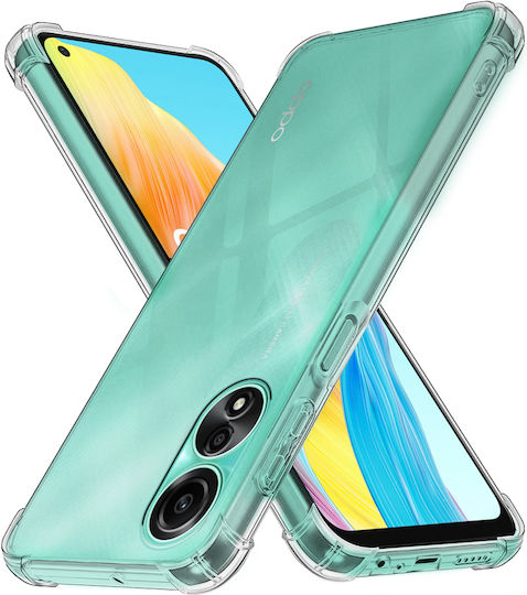 Oppo Back Cover Σιλικόνης Διάφανο (Oppo A78 4G)